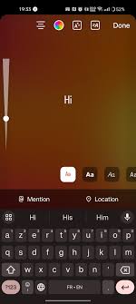 honista app story screen shoot